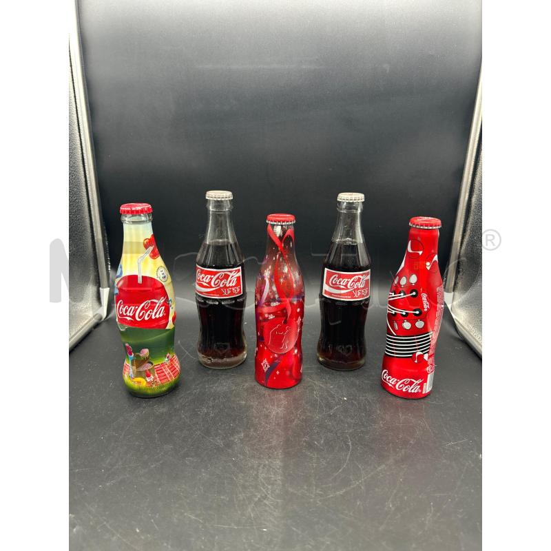 BOTTIGLIETTE COCA COLA PZ5 | Mercatino dell'Usato Burolo 1