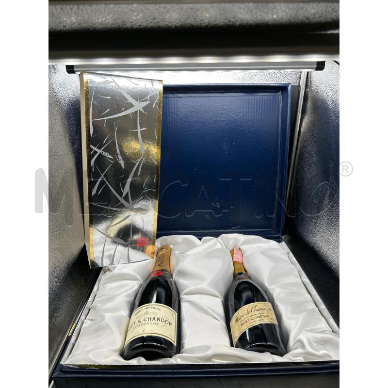 BOTTIGLIE MOET COPPIA CON SCATOLA  | Mercatino dell'Usato Burolo 1