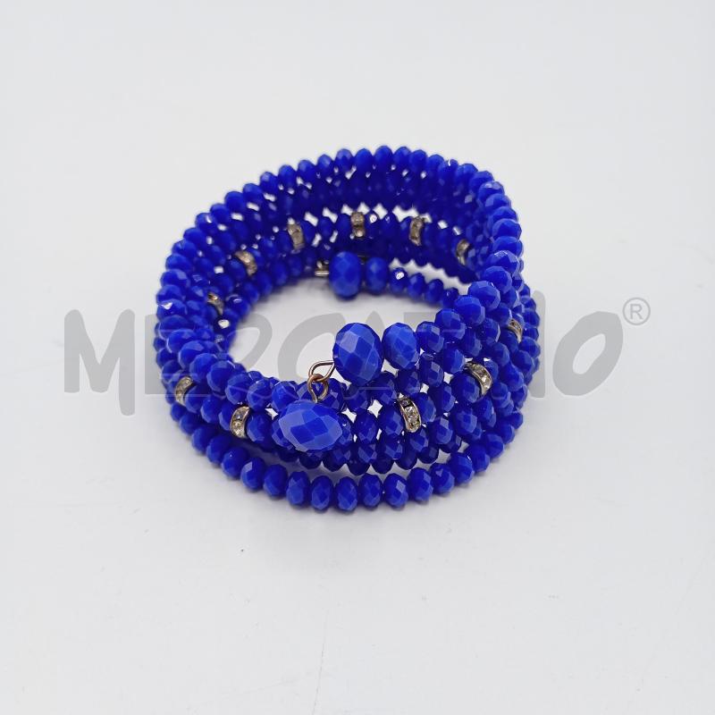 BRACCIALE SODINI SPIRALE BLU ELETTRICO CANGIANTE | Mercatino dell'Usato Burolo 1