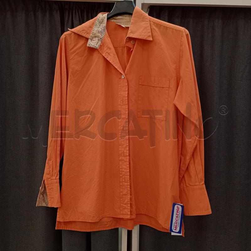 CAMICIA DONNA ALVIERO MARTINI ARANCIONE | Mercatino dell'Usato Burolo 1