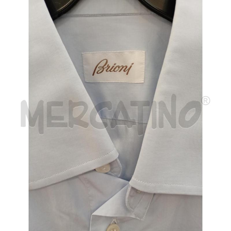 CAMICIA UOMO BRIONI AZZURRO CHIARO  | Mercatino dell'Usato Burolo 2