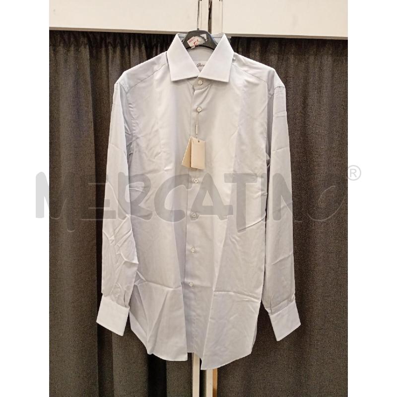 CAMICIA UOMO BRIONI AZZURRO CHIARO SMUSSATO  | Mercatino dell'Usato Burolo 1