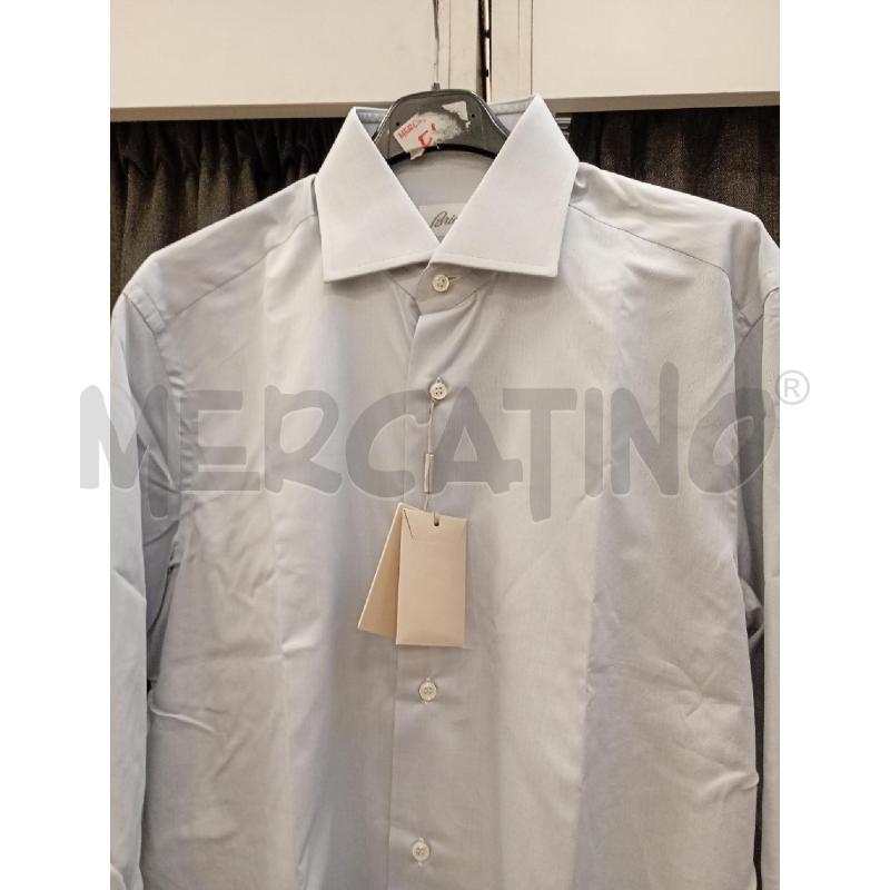 CAMICIA UOMO BRIONI AZZURRO CHIARO SMUSSATO  | Mercatino dell'Usato Burolo 2