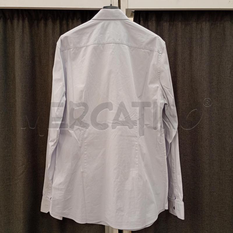 CAMICIA UOMO GUCCI AZZURRA LISCIA RICAMI LETTERE | Mercatino dell'Usato Burolo 2