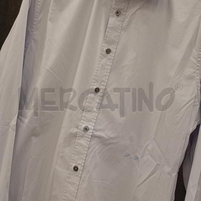 CAMICIA UOMO GUCCI AZZURRA LISCIA RICAMI LETTERE | Mercatino dell'Usato Burolo 3