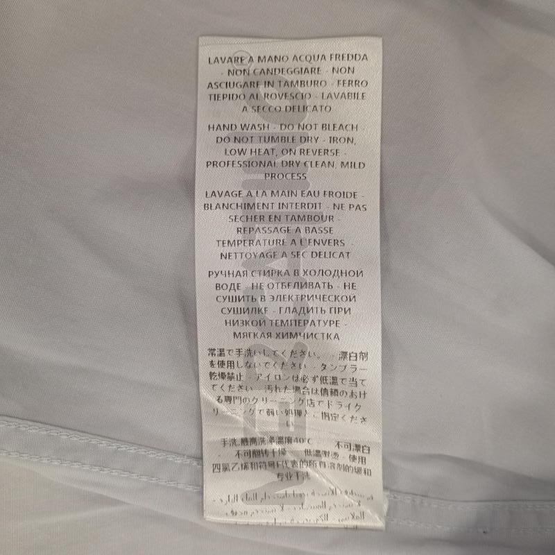 CAMICIA UOMO GUCCI AZZURRA LISCIA RICAMI LETTERE | Mercatino dell'Usato Burolo 5