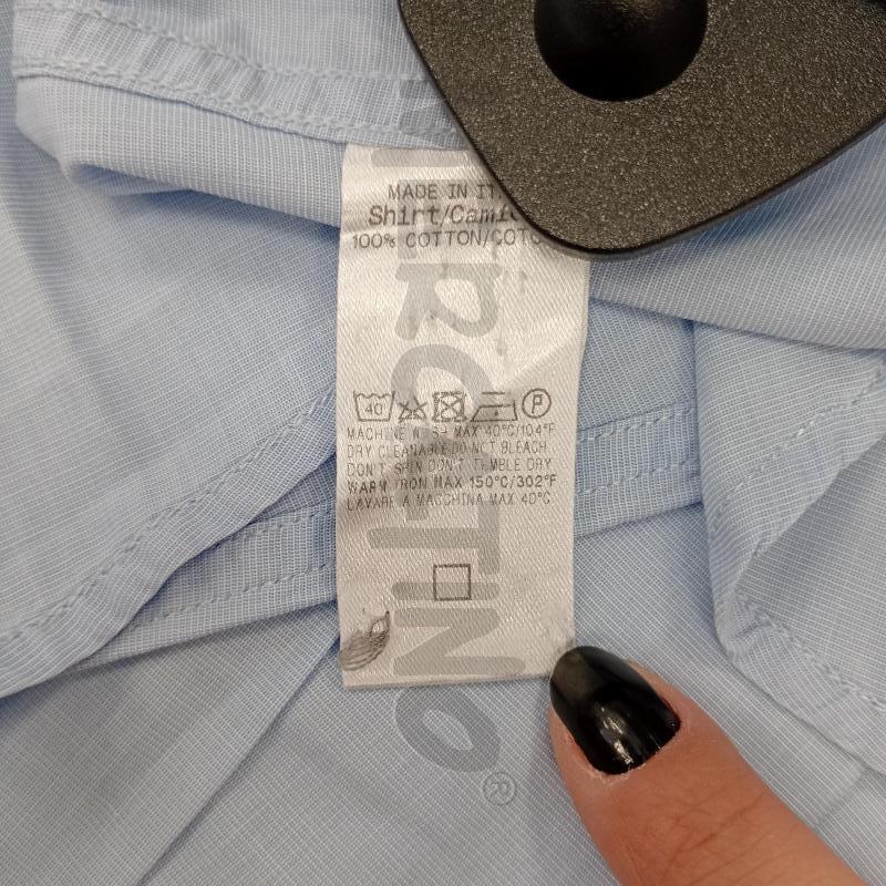 CAMICIA UOMO GUCCI AZZURRO CHIARO | Mercatino dell'Usato Burolo 5