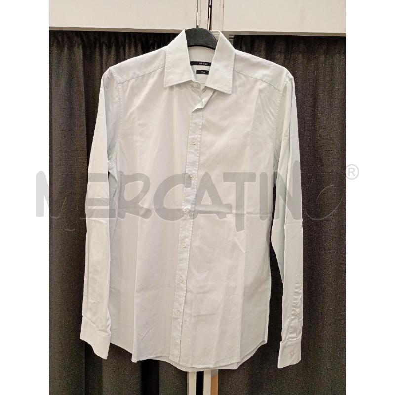 CAMICIA UOMO GUCCI AZZURRO CHIARO RIGHE RILIEVO  | Mercatino dell'Usato Burolo 1