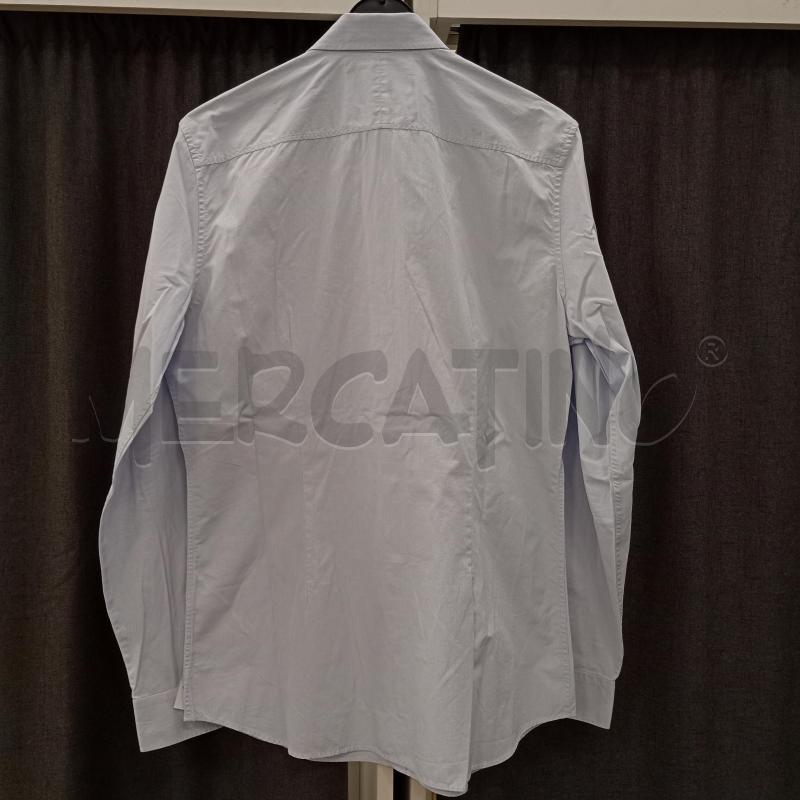 CAMICIA UOMO GUCCI AZZURRO DIAMANTE BIANCO  | Mercatino dell'Usato Burolo 2