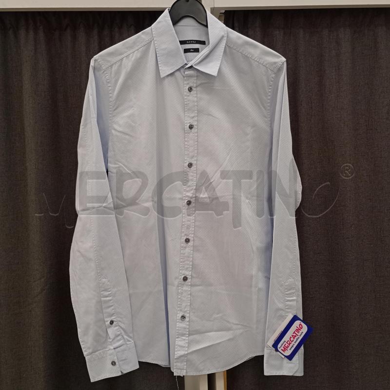 CAMICIA UOMO GUCCI QUADRETTI AZZURRA | Mercatino dell'Usato Burolo 1