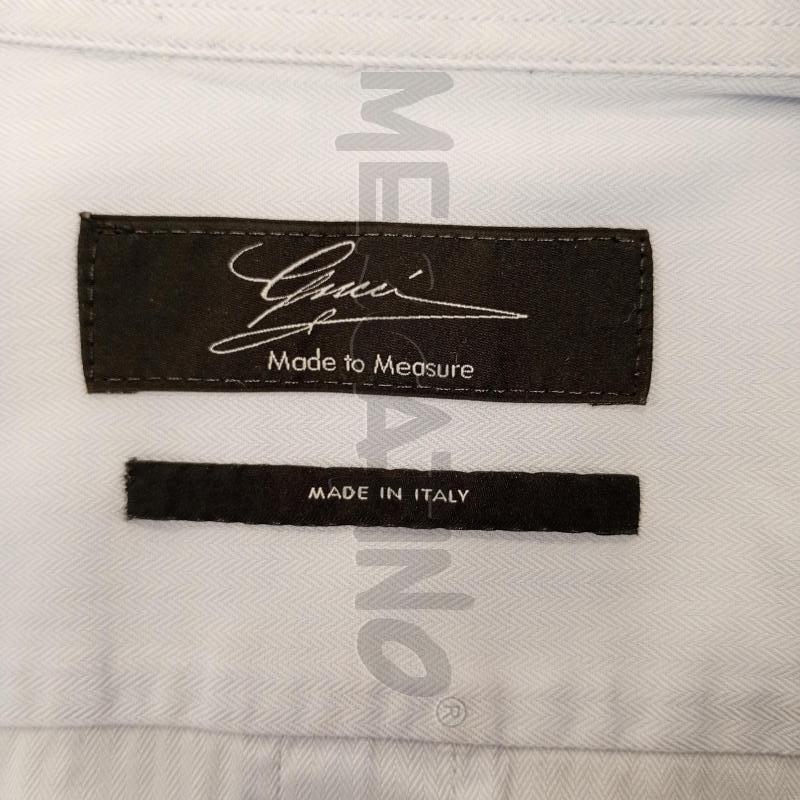 CAMICIA UOMO GUCCI SU MISURA AZZURRA | Mercatino dell'Usato Burolo 4