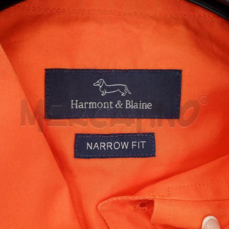 CAMICIA UOMO HARMOT & BLAINE ARANCIONE | Mercatino dell'Usato Burolo 4