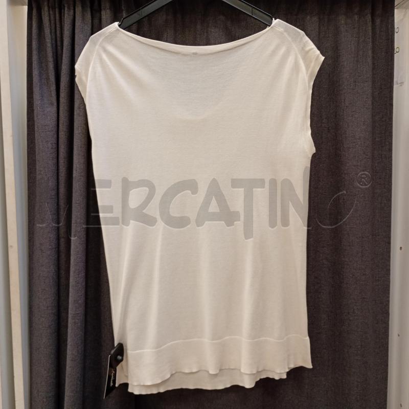 CANOTTA DONNA LORO PIANA BEIGE IN SETA | Mercatino dell'Usato Burolo 2