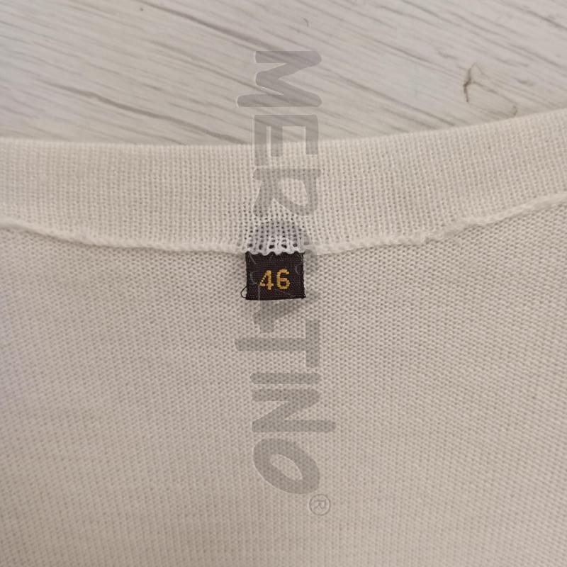 CANOTTA DONNA LORO PIANA BEIGE IN SETA | Mercatino dell'Usato Burolo 4
