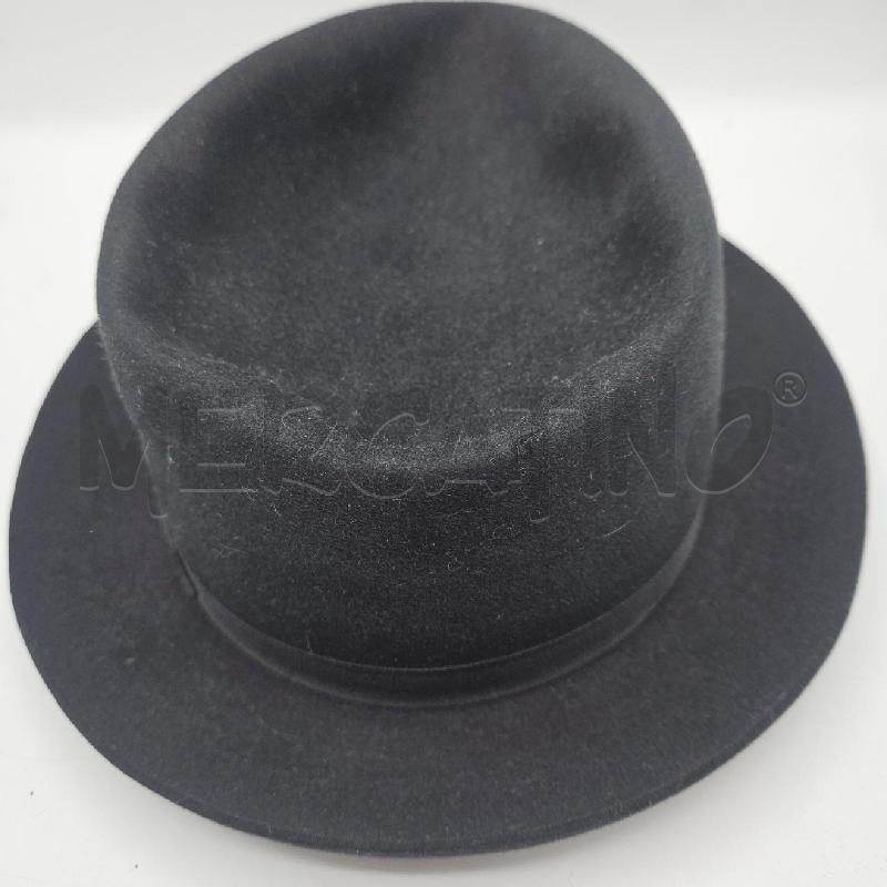 CAPPELLO UOMO BARBISIO NERO DEPOSITATO | Mercatino dell'Usato Burolo 3