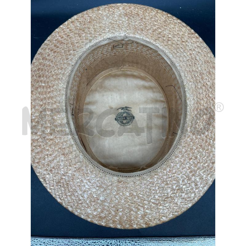 CAPPELLO VIMINI BANDA NERA | Mercatino dell'Usato Burolo 3