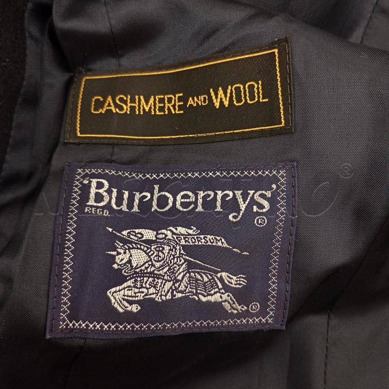 CAPPOTTINO BURBERRY'S CASHMERE NERO | Mercatino dell'Usato Burolo 4
