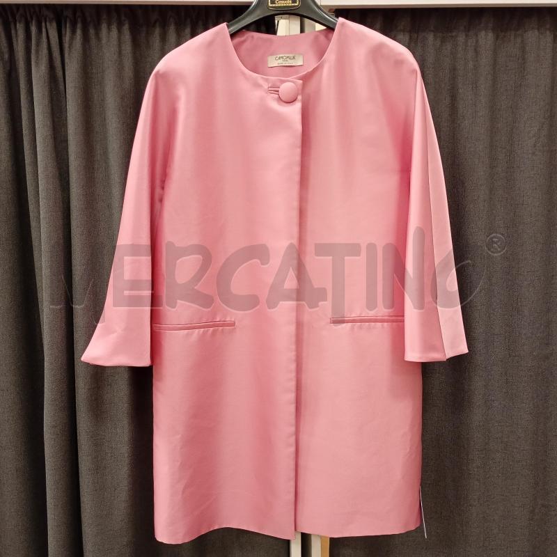 CAPPOTTO DONNA COCCINELLE ROSA ACETATO | Mercatino dell'Usato Burolo 1