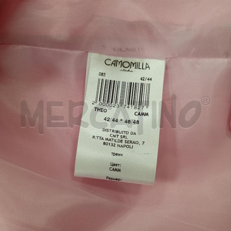 CAPPOTTO DONNA COCCINELLE ROSA ACETATO | Mercatino dell'Usato Burolo 5