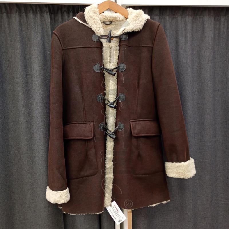 CAPPOTTO DONNA OVIESSE MARRONE CON BOTTONI | Mercatino dell'Usato Burolo 2