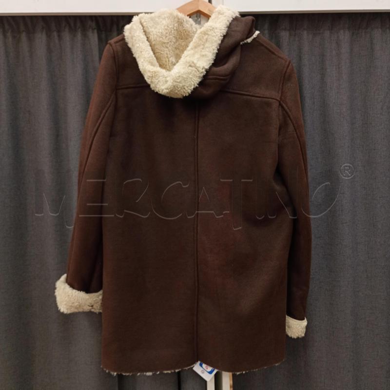 CAPPOTTO DONNA OVIESSE MARRONE CON BOTTONI | Mercatino dell'Usato Burolo 3