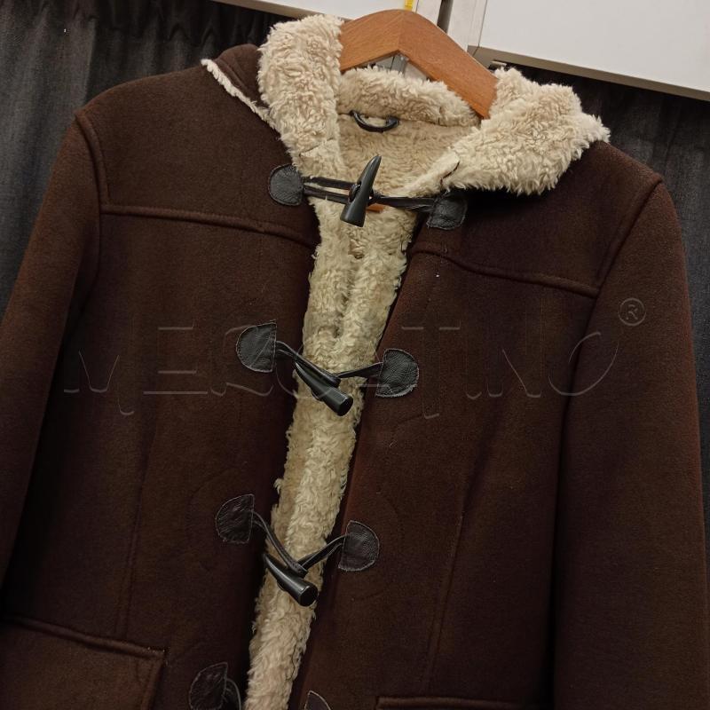CAPPOTTO DONNA OVIESSE MARRONE CON BOTTONI | Mercatino dell'Usato Burolo 4