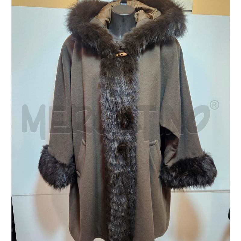 CAPPOTTO ENRICO COVERI  CIOCCOLATO PELO  | Mercatino dell'Usato Burolo 1