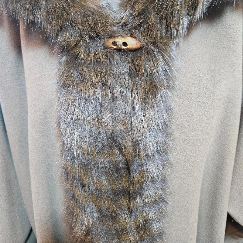 CAPPOTTO ENRICO COVERI  CIOCCOLATO PELO  | Mercatino dell'Usato Burolo 3