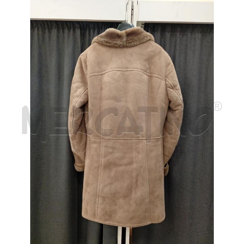 CAPPOTTO MONGOMERY  SCAMOSCIATO CON ECOPELLICIA  | Mercatino dell'Usato Burolo 3