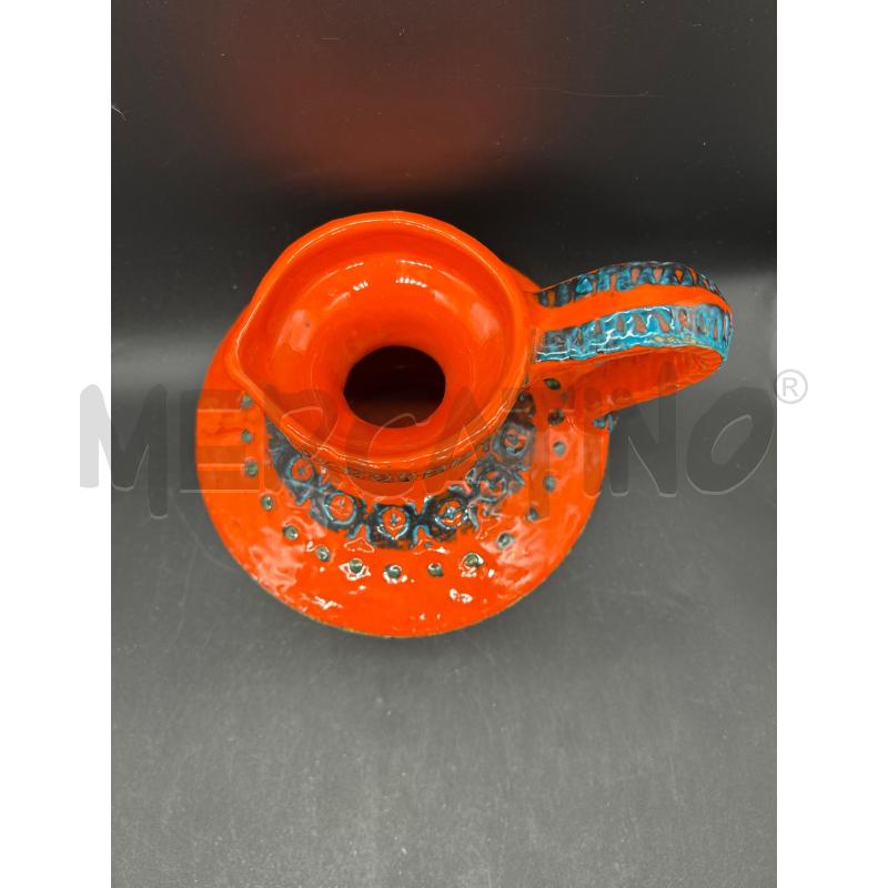 CARAFFA CERAMICA ARANCIONE | Mercatino dell'Usato Burolo 2