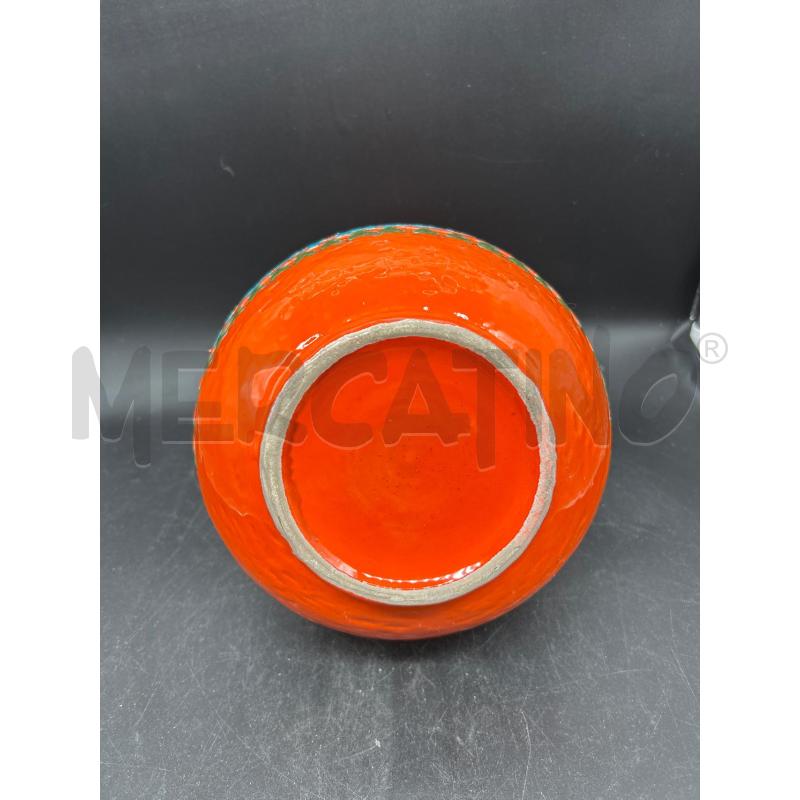 CARAFFA CERAMICA ARANCIONE | Mercatino dell'Usato Burolo 3