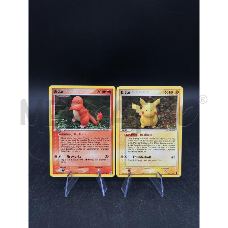 CARTA POKEMON DITTO PZ 2 EX SPECIE DELTA NM | Mercatino dell'Usato Burolo 1