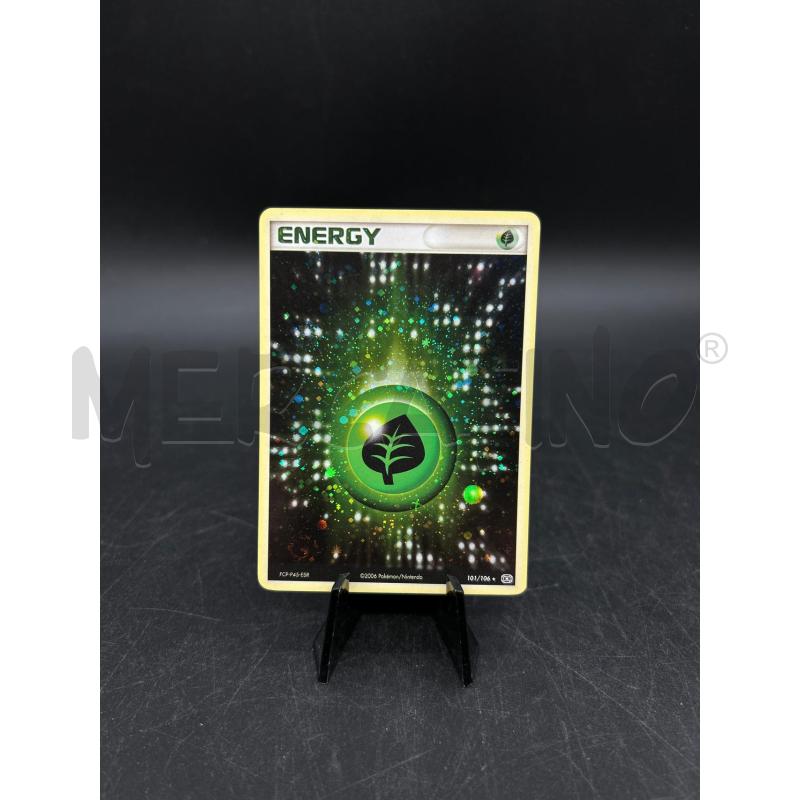 CARTA POKEMON ENERGIA ERBA HOLO EX SMERALDO | Mercatino dell'Usato Burolo 1
