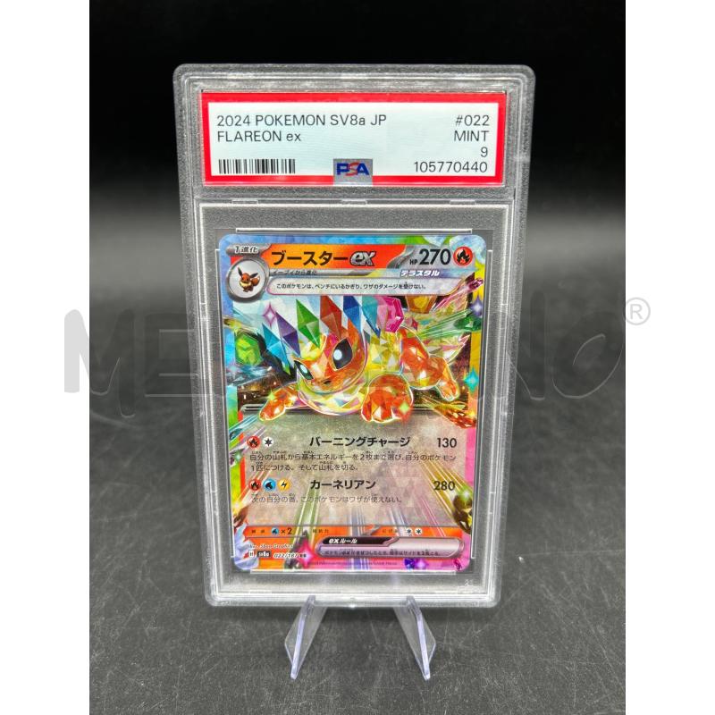CARTA POKEMON FLAREON JAP PSA 9 | Mercatino dell'Usato Burolo 1