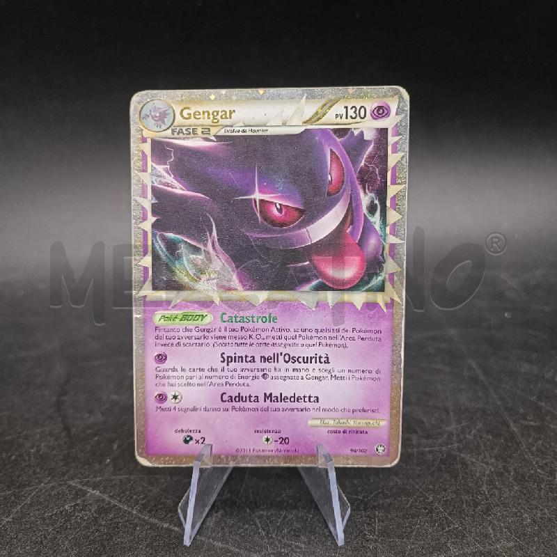 CARTA POKEMON GENGAR TRIUMPHANT | Mercatino dell'Usato Burolo 1