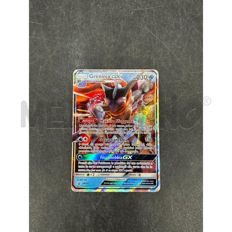CARTA POKEMON GRENINJA GX PROMO 197 | Mercatino dell'Usato Burolo 1