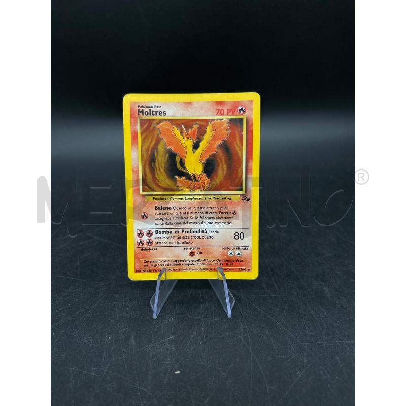 CARTA POKEMON HOLO MOLTRES FOSSIL VINTAGE | Mercatino dell'Usato Burolo 1
