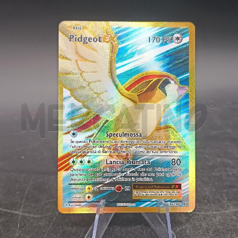 CARTA POKEMON PIDGEOT EX EVOLUZIONI 104/108 | Mercatino dell'Usato Burolo 1
