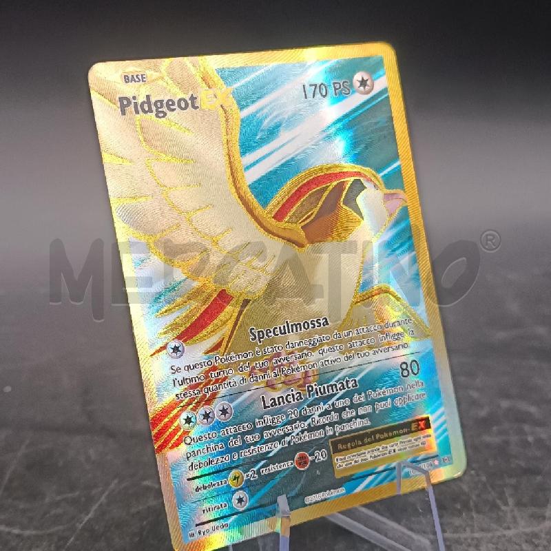 CARTA POKEMON PIDGEOT EX EVOLUZIONI 104/108 | Mercatino dell'Usato Burolo 2