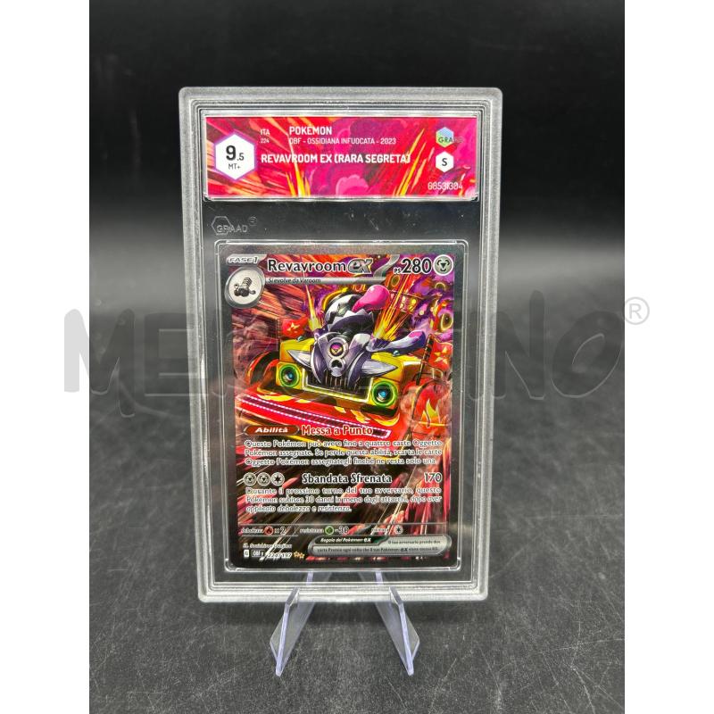 CARTA POKEMON REVAVROOM EX GRAAD 9.5 | Mercatino dell'Usato Burolo 1