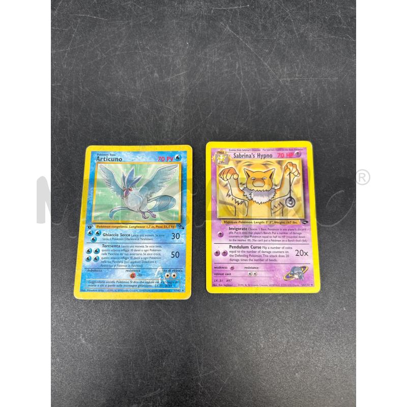 CARTA POKEMON SABRINA HYPNO  | Mercatino dell'Usato Burolo 1