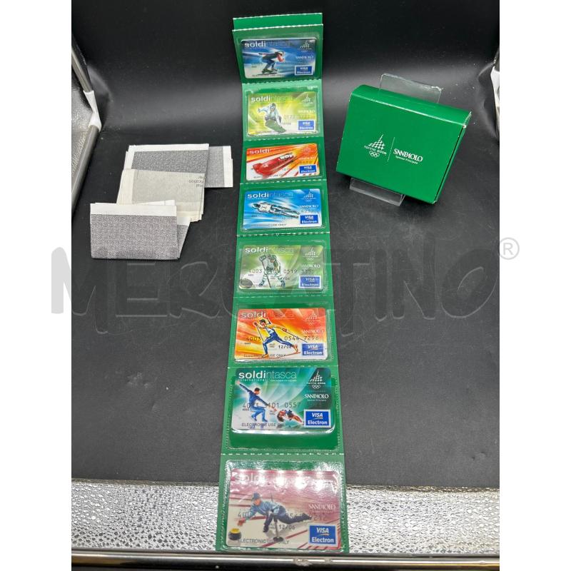 CARTE SANPAOLO OLIMPIADE TORINO PZ11 | Mercatino dell'Usato Burolo 1
