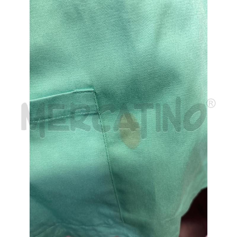 CASACCA UNISEX INFERMIERE VERDE | Mercatino dell'Usato Burolo 3