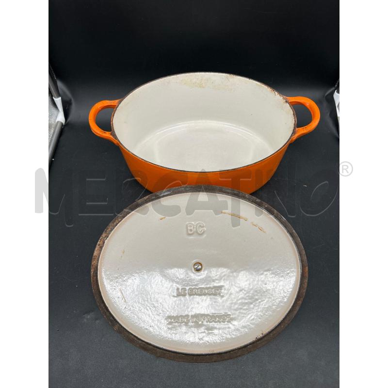 CASSERUOLA LE  CREUSET ARANCIONE | Mercatino dell'Usato Burolo 2