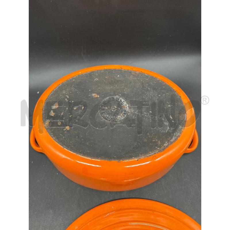 CASSERUOLA LE  CREUSET ARANCIONE | Mercatino dell'Usato Burolo 4