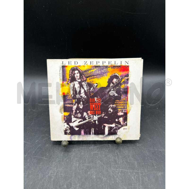 CD LED ZEPPELIN HOW THE WEST | Mercatino dell'Usato Burolo 1