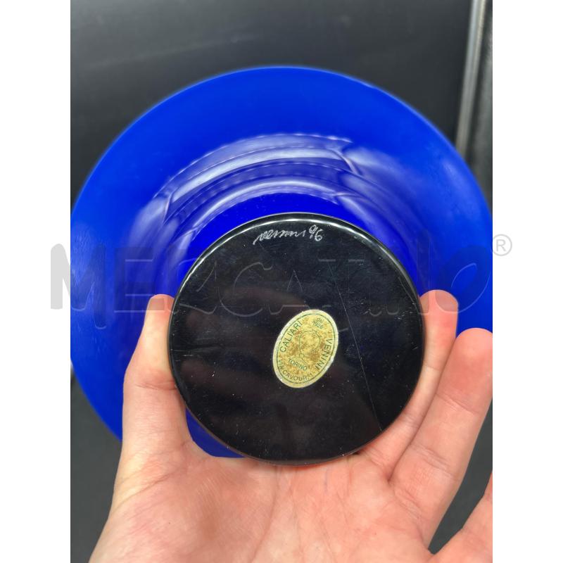 CENTROTAVOLA VETRO VENINI BLU D26CM | Mercatino dell'Usato Burolo 3