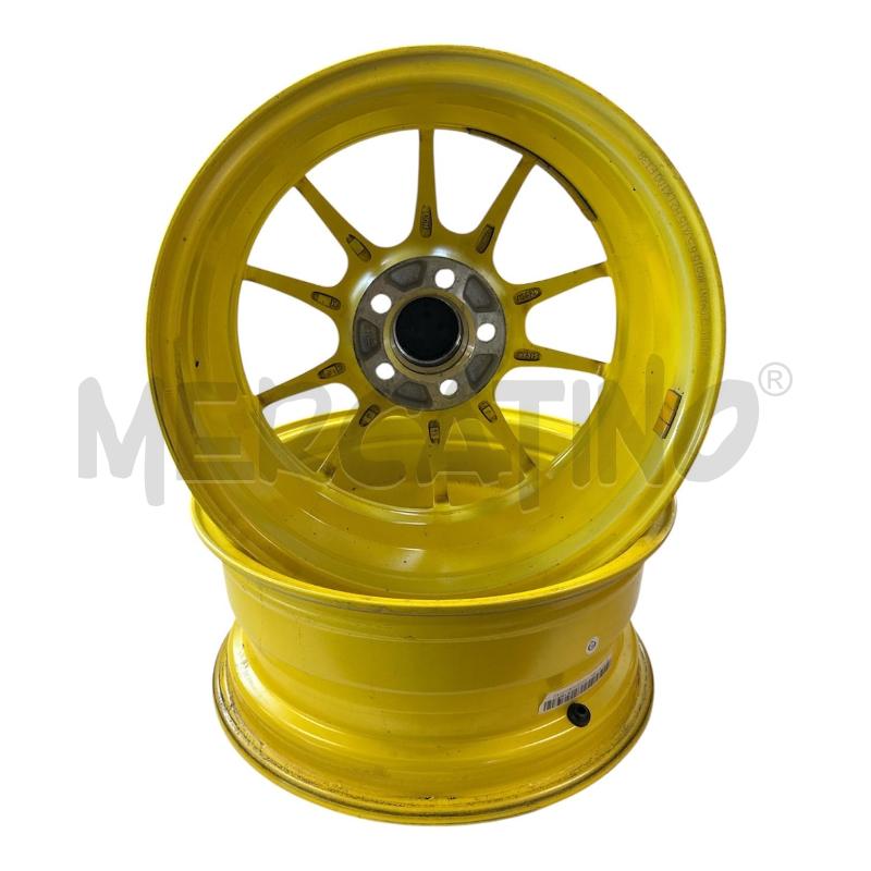 CERCHIONI AUTO PZ. 4 GIALLI AUTEK 15 POLLICI 5 FORI X POLO SEAT SKODA | Mercatino dell'Usato Burolo 2