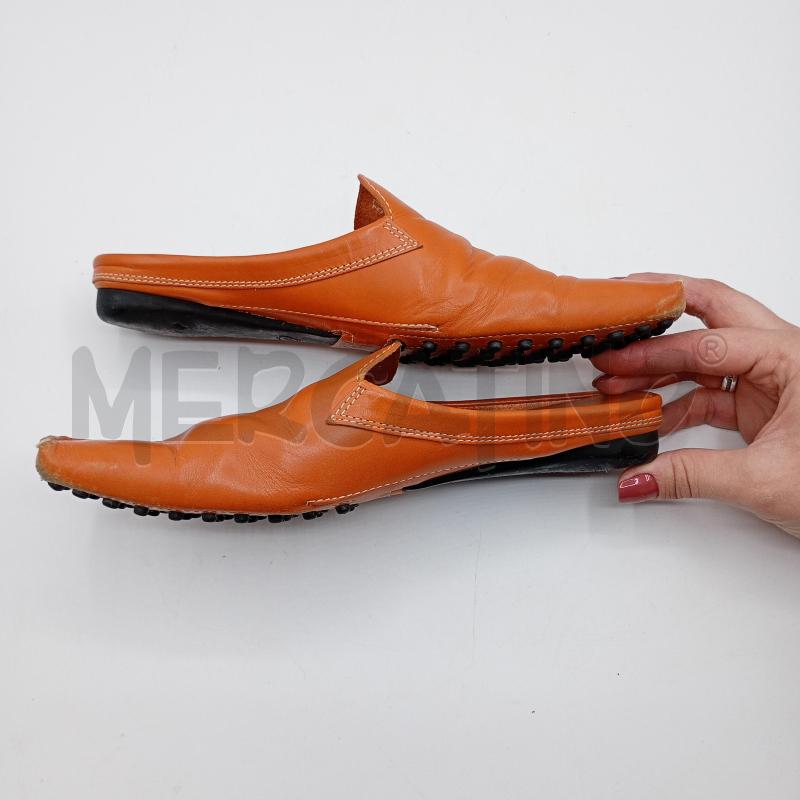 CIABATTE DONNA TOD'S CHIUSA ARANCIONE  | Mercatino dell'Usato Burolo 3