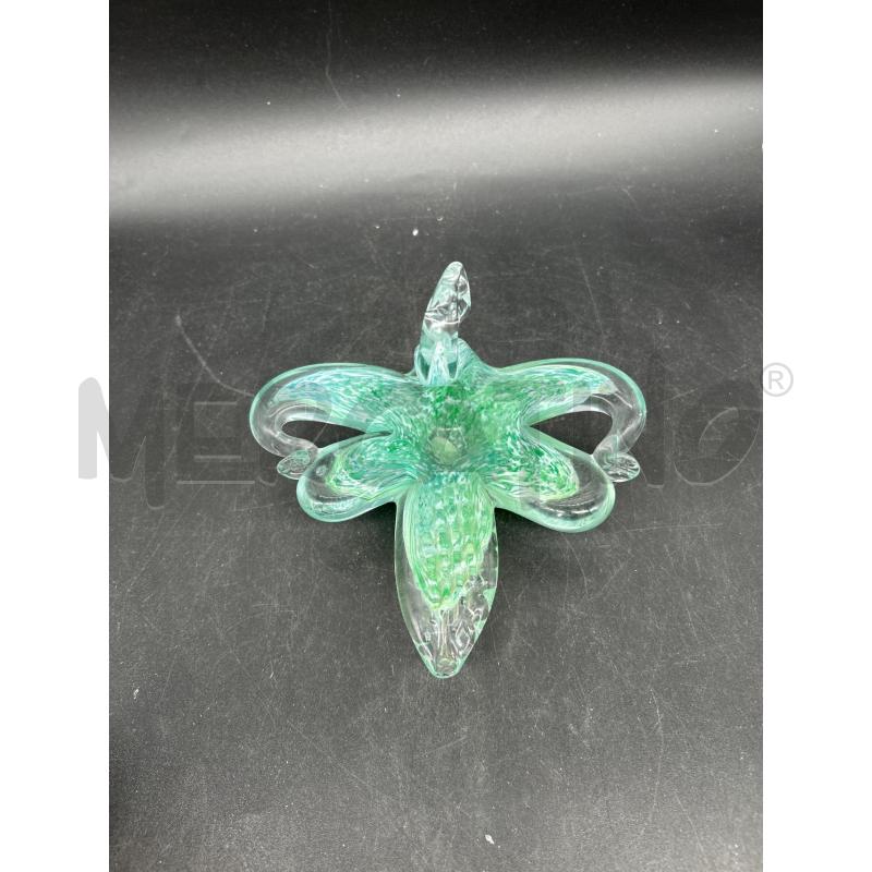 CIGNO VETRO MURANO VERDE | Mercatino dell'Usato Burolo 3